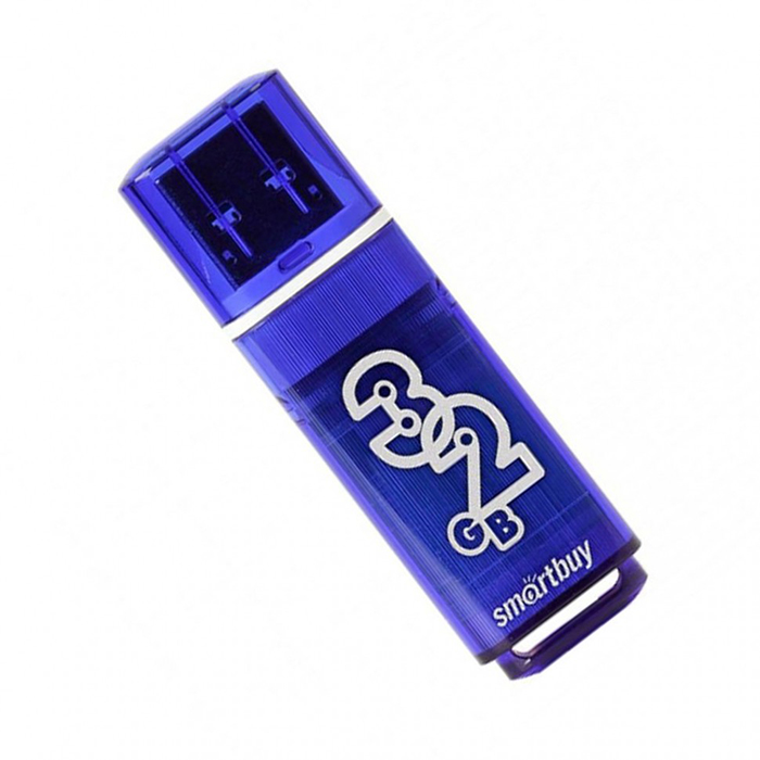 USB накопитель Smart Buy 32Gb Glossy (синий)