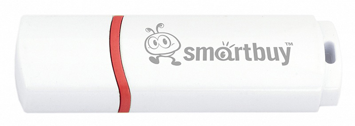 USB накопитель Smart Buy 8GB Crown (белый)