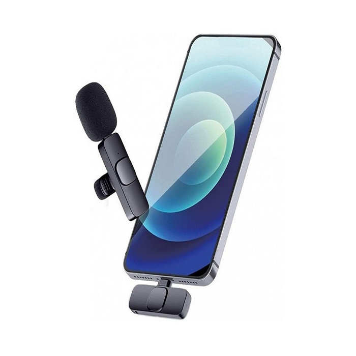 Микрофон-петличка беспроводной K9 lightning