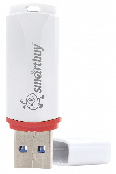 USB накопитель Smart Buy 8GB Crown (белый)