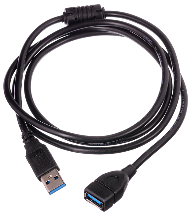 Кабель USB "Акс" Am - Af (папа - мама) 5 m