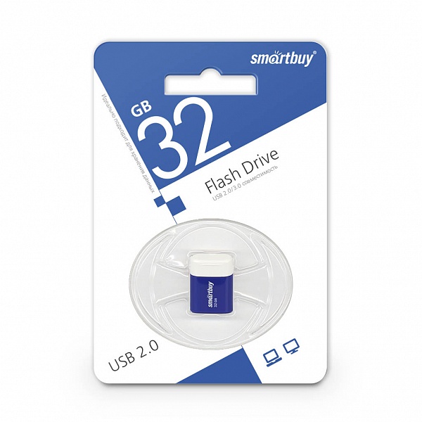 USB накопитель Smart Buy 32Gb Lara (красный)