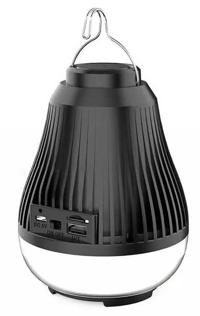 Bluetooth колонка-фонарь ZQS1317 (черный)