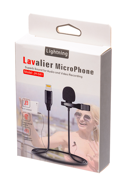 Микрофон-петличка JH-041 lightning