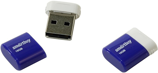 USB накопитель Smart Buy 16Gb Lara (синий)