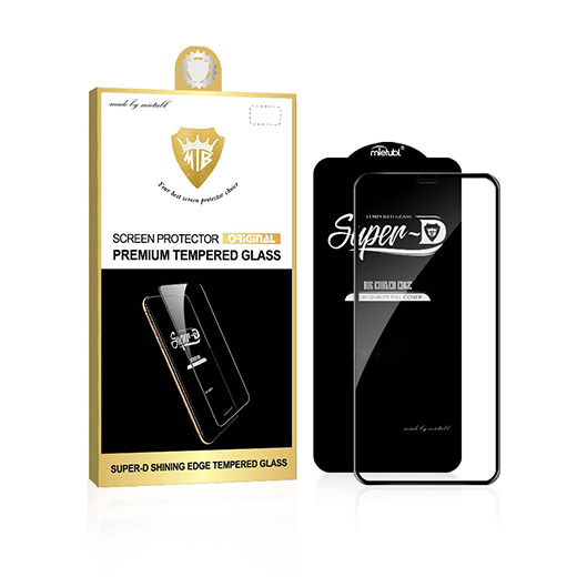 Защитное стекло "Mietubl" Premium Tempered Glass (iPhone 15 Plus.черный)