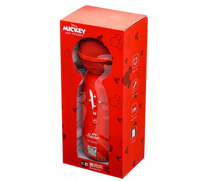 Караоке Микрофон беспроводной FX-911 (красный)