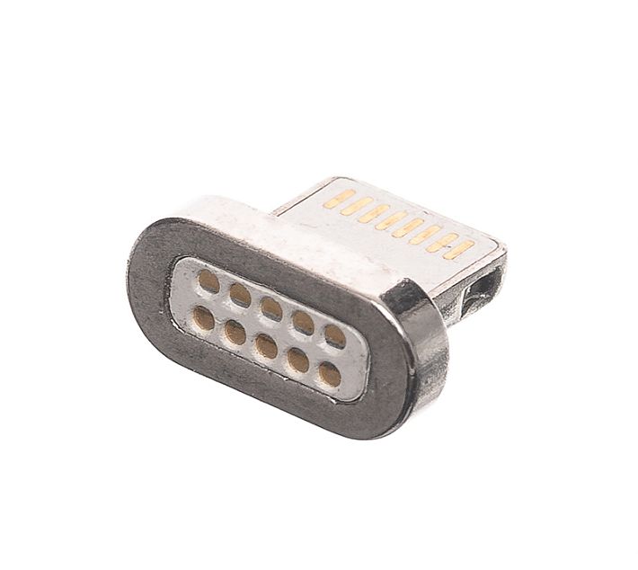 Адаптер магнитный (360 градусов плоский) lightning