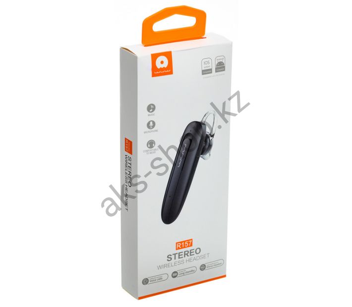 Bluetooth гарнитура WUW R157 (черный)
