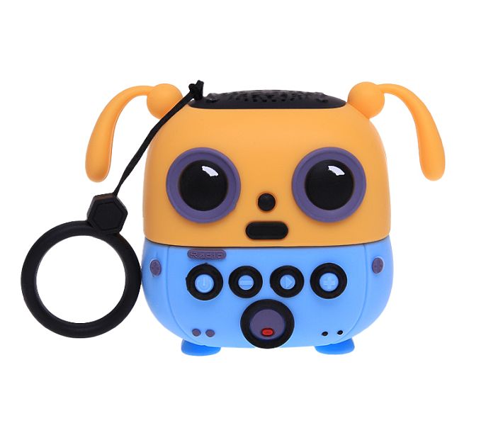 Bluetooth колонка "Cool Dog" TK-800 5W (желто-голубой)