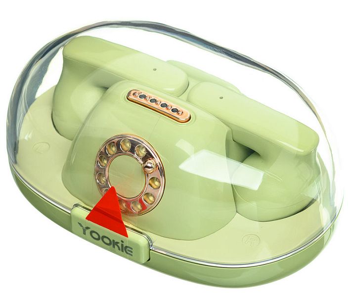 Bluetooth наушники Yookie Call me YKS221 (зеленый)