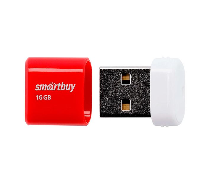 USB накопитель Smart Buy 16Gb Lara (красный)