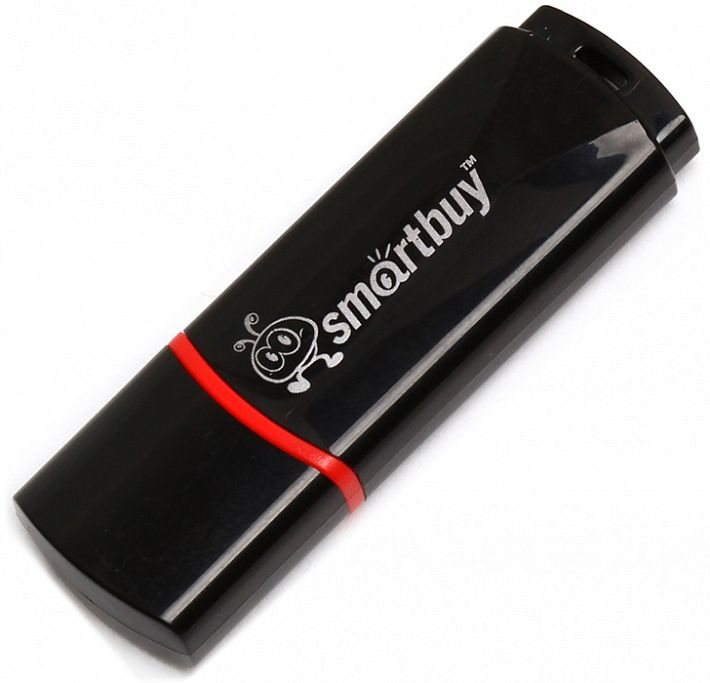 USB накопитель Smart Buy 64Gb Crown (черный)