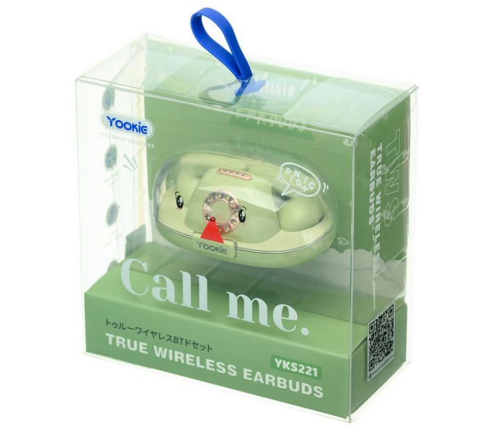 Bluetooth наушники Yookie Call me YKS221 (зеленый)