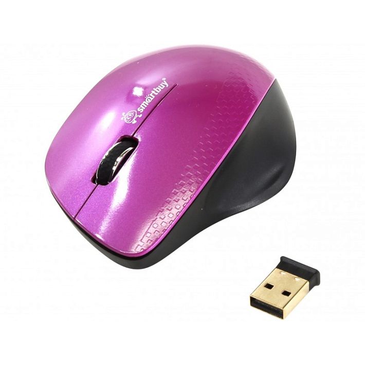Мышь беспроводная Smart Buy SBM-309AG (розовый)