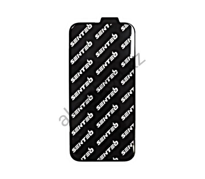 Защитное стекло "SENTEO" для iPhone 15 Pro (черный)