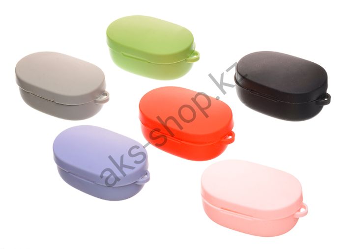 Защитный кейс-чехол для беспроводных наушников Xiaomi Redmi Air Dots (Protective case) (красный)