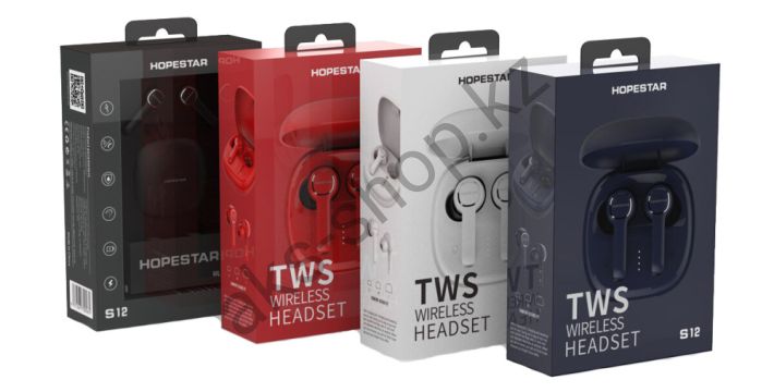 Bluetooth наушники HOPESTAR S12 (белый)