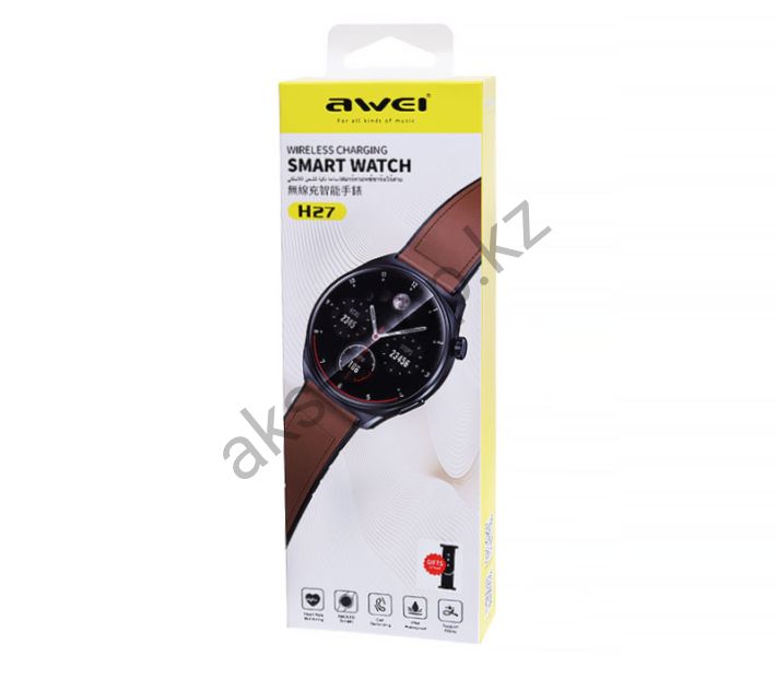 Смарт часы "Smart Watch" "Awei" H27 (36mm) (черный)