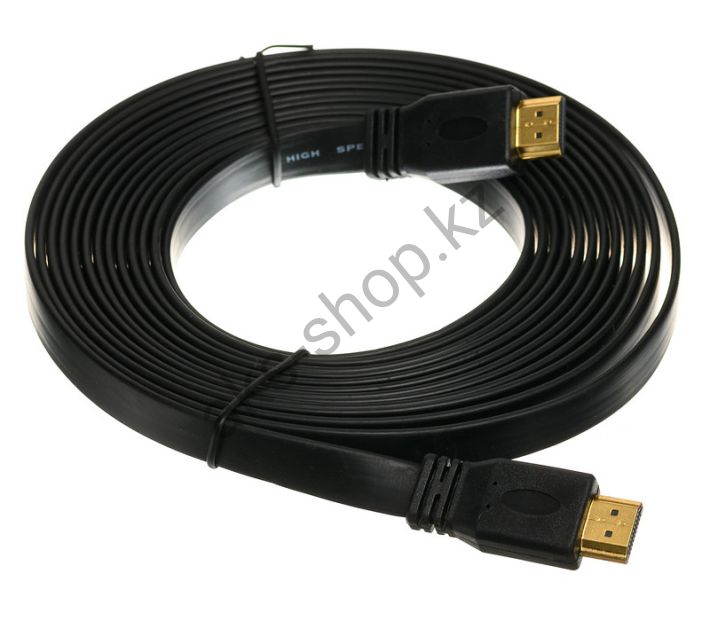 Кабель "Акс" (K-010) HDMI to HDMI  A-M/A-M 5 m (БИ)