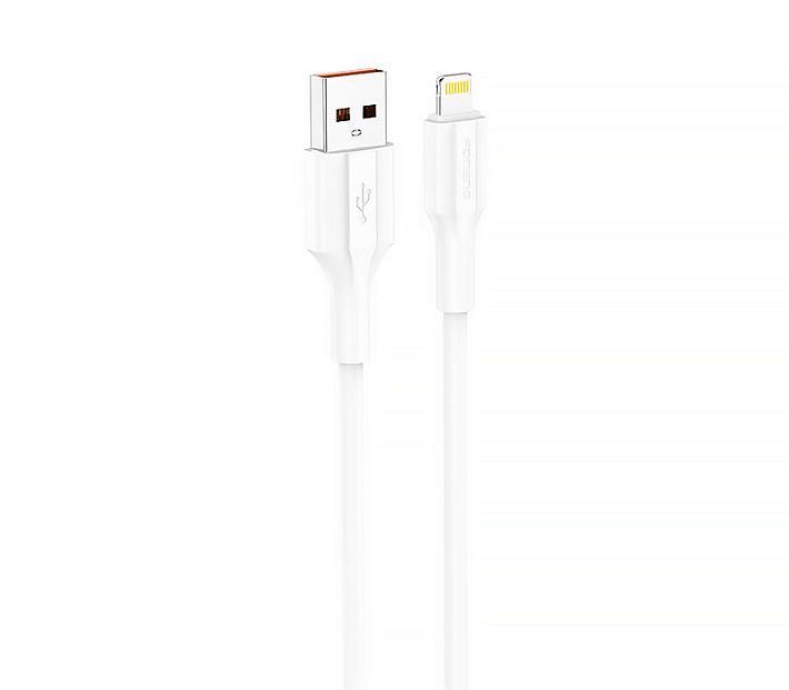 Кабель USB FONENG XS01 iPH 2.4A 1m (белый)