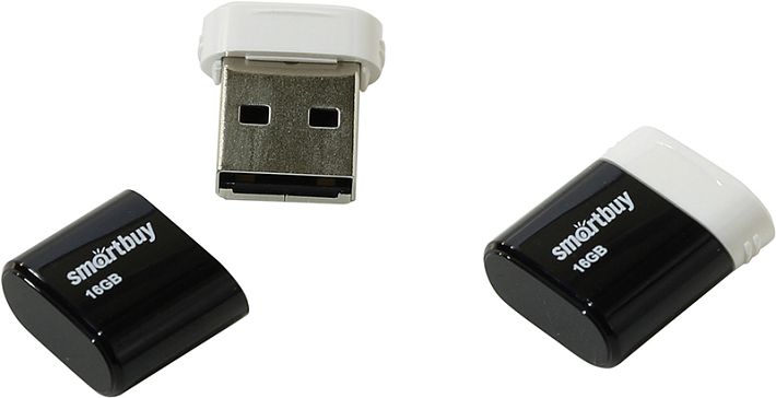 USB накопитель Smart Buy 16Gb Lara (черный)