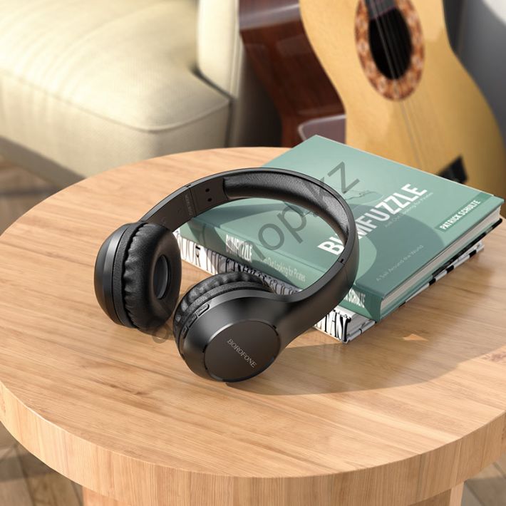 Bluetooth наушники BOROFONE BO12 Power (синий)