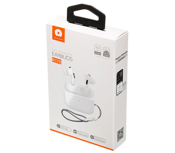 Bluetooth наушники WUW R175 (белый)