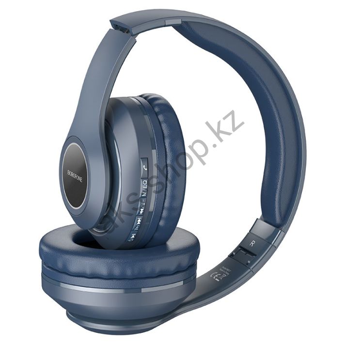 Bluetooth наушники BOROFONE BO17 (темно-синий)