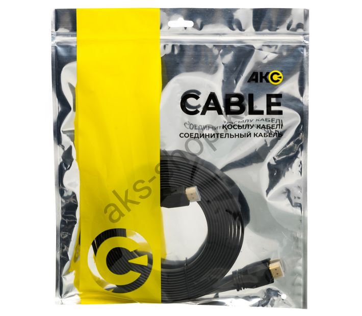 Кабель "Акс" (K-010) HDMI to HDMI  A-M/A-M 5 m (БИ)