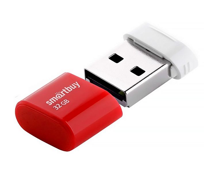USB накопитель Smart Buy 32Gb Lara (красный)