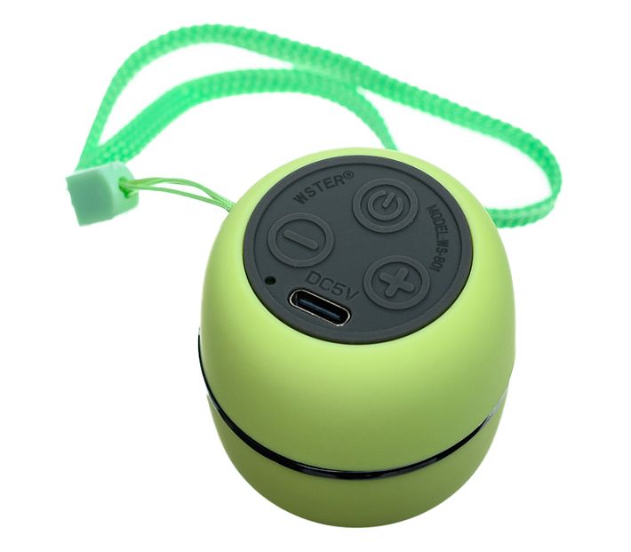 Bluetooth колонка WSTER WS-801 (салатовый)