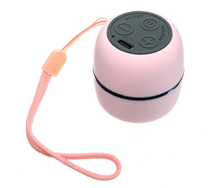 Bluetooth колонка WSTER WS-801 (розовый)