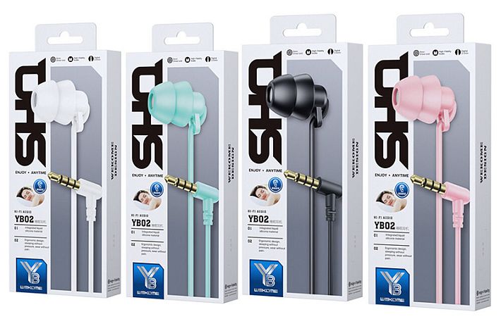 Наушники Wekome Design YB02 (белый)