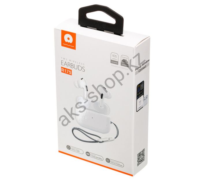 Bluetooth наушники WUW R175 (белый)