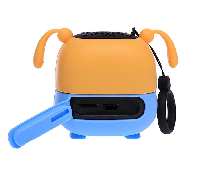Bluetooth колонка "Cool Dog" TK-800 5W (желто-голубой)
