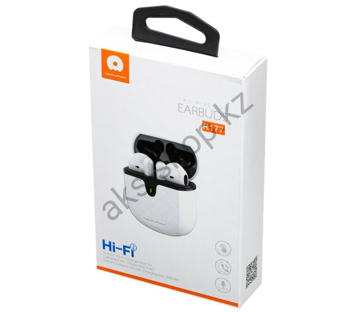 Bluetooth наушники WUW R177 (БИ) (белый)