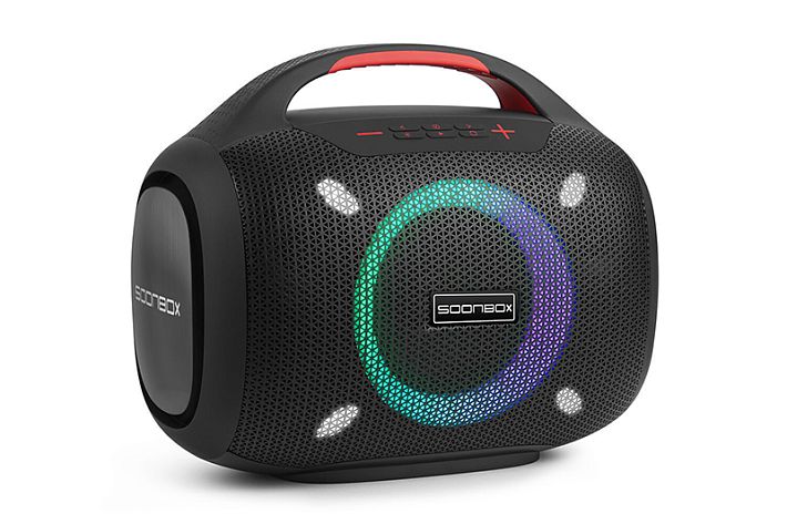 Аудиосистема- караоке SOONBOX S6300 (2 микрофона) 80W