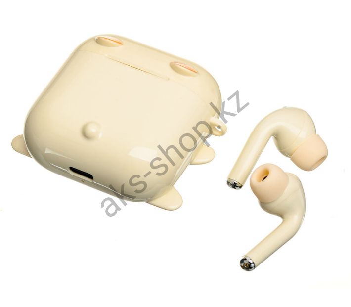 Bluetooth наушники Pets TWS-K1 (бежевый)