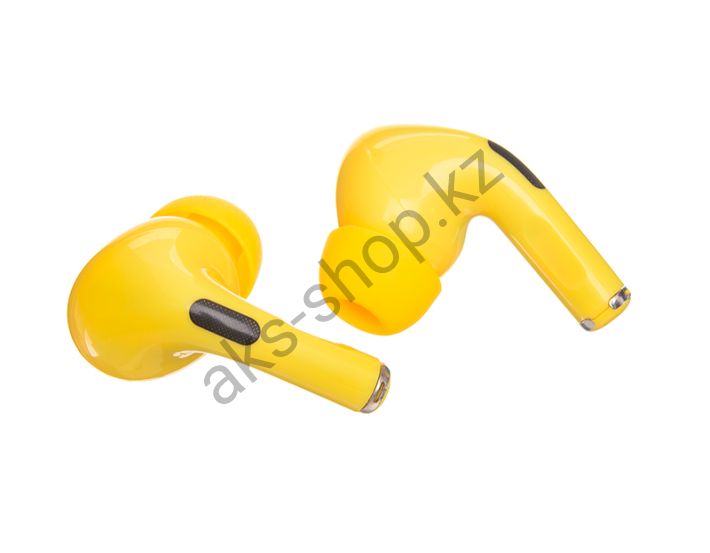Bluetooth наушники A-Pods Pro "Цветные" (желтый)