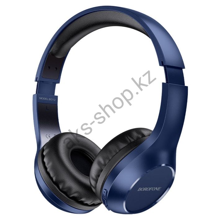 Bluetooth наушники BOROFONE BO12 Power (синий)