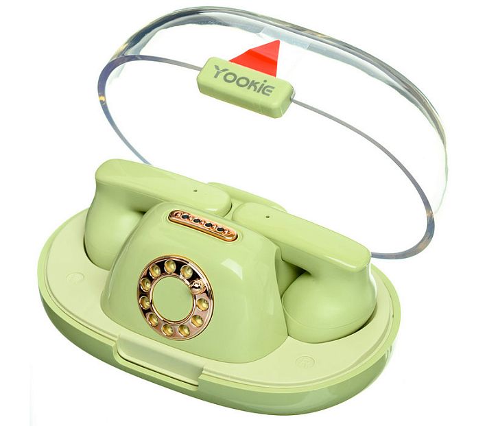 Bluetooth наушники Yookie Call me YKS221 (зеленый)